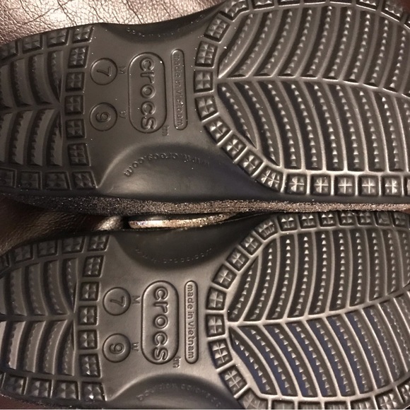 COPY - Silver and black ombré Crocs. New! - Picture 6 of 8